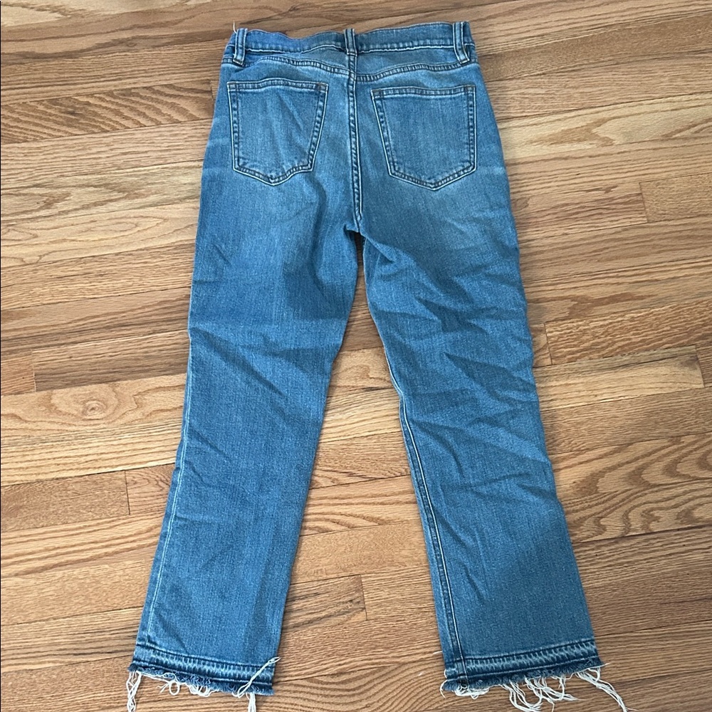 J. Crew Blue Straight-Leg Women's Jeans - Picture 3 of 3
